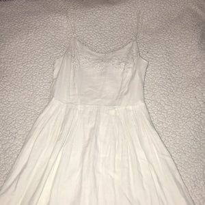white cami dress
